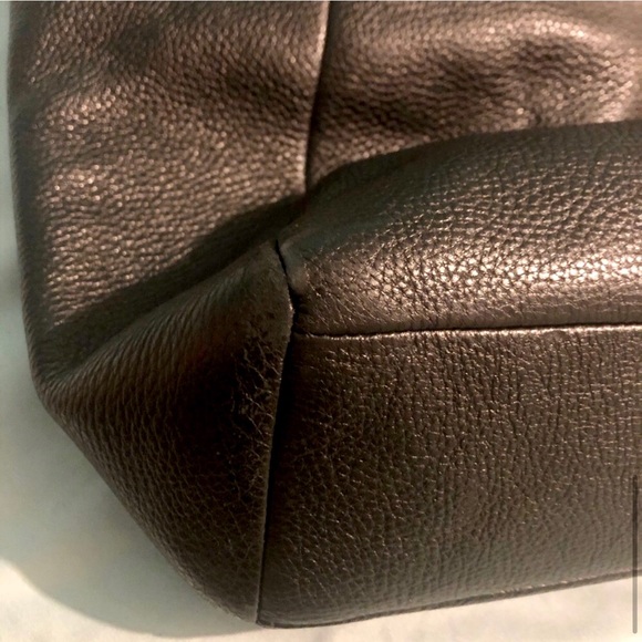 Coach Black Leather Bag - Picture 6 of 8